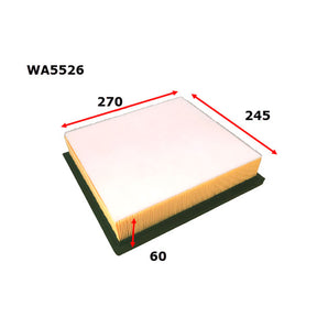 Air Filter A2011 Fits Toyota WA5526 - Wesfil