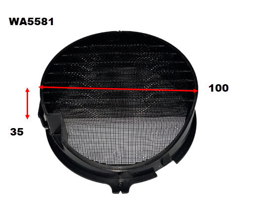 HV Battery Air Filter Fits Toyota Fits Toyota WA5581 - Wesfil | Universal Auto Spares