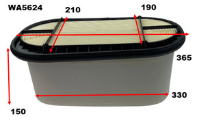 Air Filter Fits Ford Fits Ford WA5624 - Wesfil | Universal Auto Spares