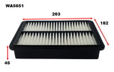 Air Filter Chery Chery WA5651 - Wesfil | Universal Auto Spares
