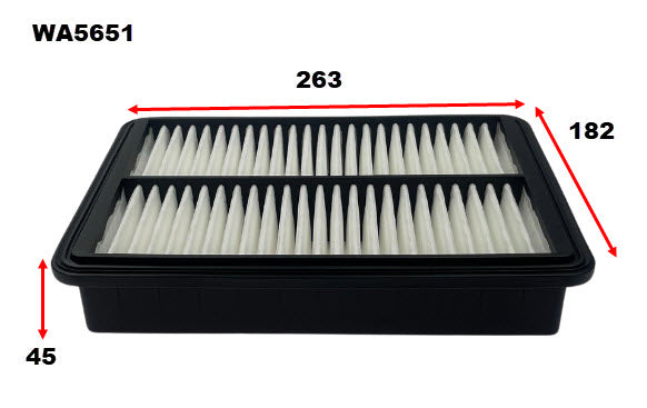 Air Filter Chery Chery WA5651 - Wesfil | Universal Auto Spares