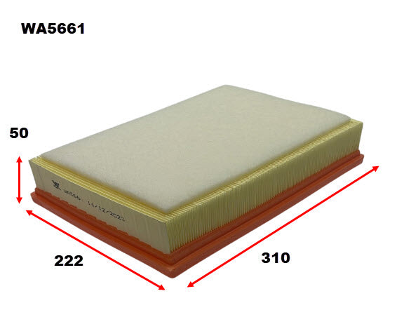 Air Filter Gwm Gwm WA5661 - Wesfil | Universal Auto Spares