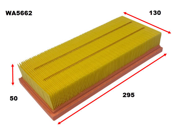 Air Filter Fits Mercedes Fits Mercedes WA5662 - Wesfil | Universal Auto Spares