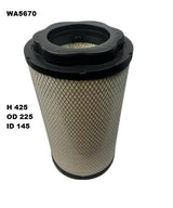 HD Air Filter Nissan Nissan WA5670 - Wesfil | Universal Auto Spares