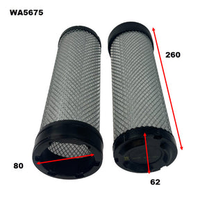 Air Filter Fits Toyota Inner Filter FOR WA1027 Toyota WA5675 - Wesfil | Universal Auto Spares