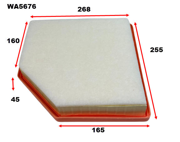 Air Filter A2114 Bmw/mini Bmw/mini WA5676 - Wesfil | Universal Auto Spares