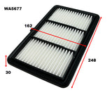 Air Filter Fits Honda WA5677 - Wesfil | Universal Auto Spares