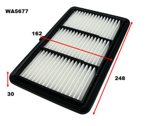 Air Filter Fits Honda WA5677 - Wesfil | Universal Auto Spares