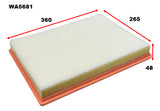 Air Filter A2104 Fits GWM WA5681 - Wesfil | Universal Auto Spares