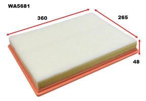 Air Filter A2104 Fits GWM WA5681 - Wesfil | Universal Auto Spares