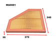 Air Filter A2112 Fits BMW (right Hand Side) BMW WA5691 - Wesfil | Universal Auto Spares