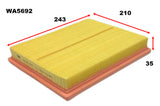 Air Filter A2109 Fits Toyota WA5692 - Wesfil | Universal Auto Spares