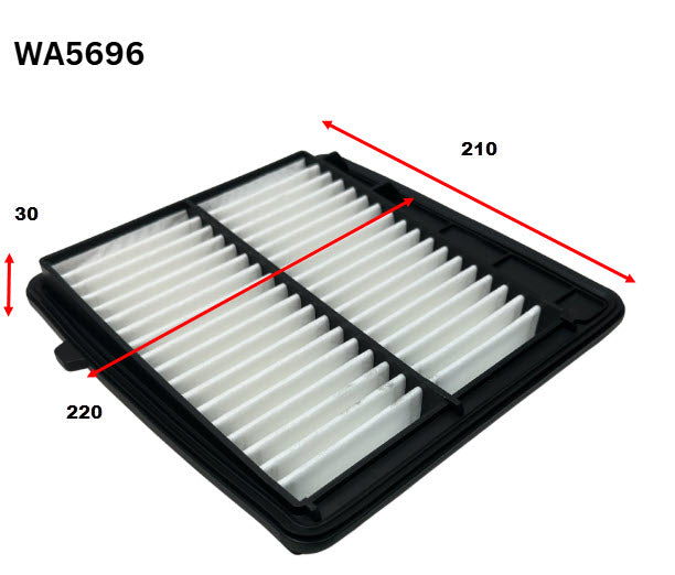 Air Filter Fits Honda WA5696 - Wesfil | Universal Auto Spares