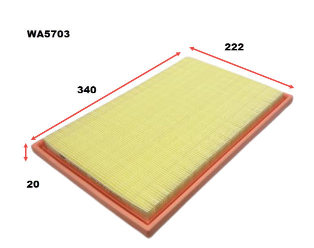 Air Filter A2151 Fits Haval WA5703 - Wesfil | Universal Auto Spares