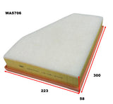 Air Filter Fits Jeep WA5706 - Wesfil | Universal Auto Spares