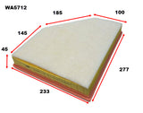 Air Filter Fits BMW WA5712 - Wesfil | Universal Auto Spares