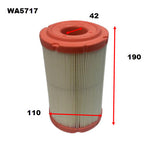 Air Filter Fits Yutong WA5717 - Wesfil | Universal Auto Spares