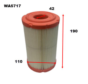 Air Filter Fits Yutong WA5717 - Wesfil | Universal Auto Spares