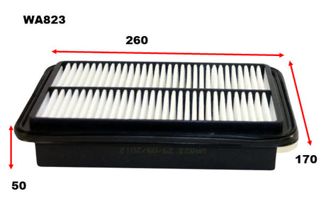 Air Filter A465 Fits Toyota WA823 - Wesfil