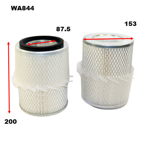 Air Filter HDA5240 Fits Daihatsu WA844 - Wesfil