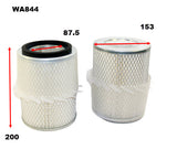 Air Filter HDA5240 Fits Daihatsu WA844 - Wesfil
