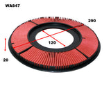 Air Filter A1214 Fits Ford/Mazda WA847 - Wesfil