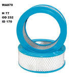 Air Filter A1204 Fits Mitsubishi WA870 - Wesfil