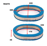 Air Filter A1248 Fits Honda WA878 - Wesfil