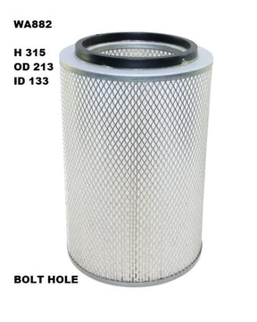 Air Filter HDA5601 Fits Hino WA882 - Wesfil