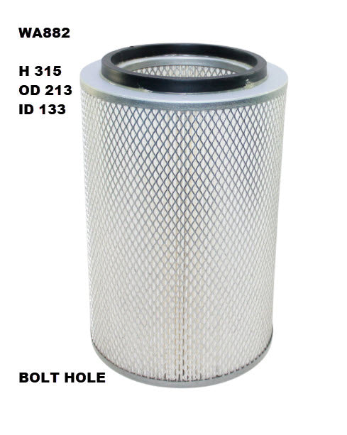 Air Filter HDA5601 Fits Hino WA882 - Wesfil