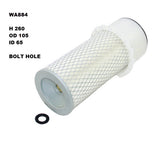 Air Filter HDA5286/HDA5061 Fits Kubota WA884 - Wesfil