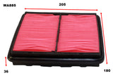 Air Filter A1249 Fits Honda WA885 - Wesfil