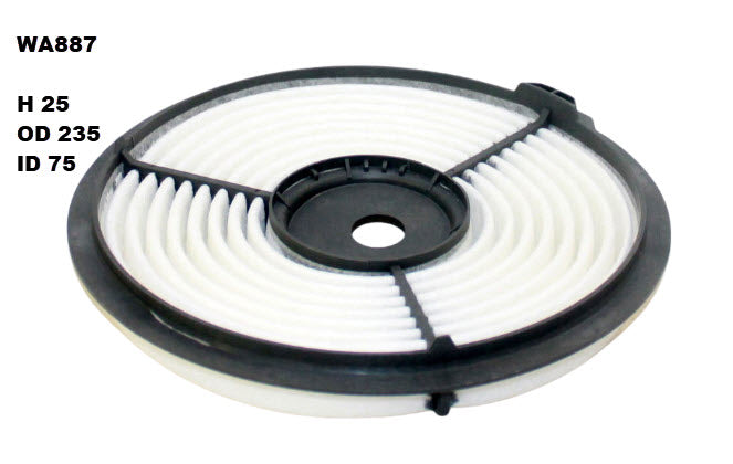 Air Filter A1241 Fits Suzuki WA887 - Wesfil