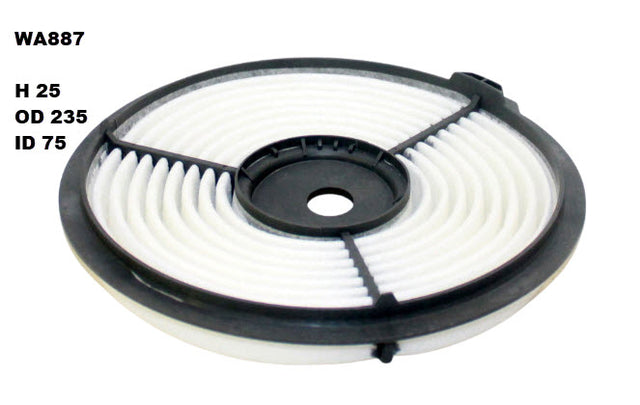 Air Filter A1241 Fits Suzuki WA887 - Wesfil