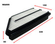 Air Filter A1261 Fits Honda WA899 - Wesfil