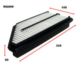 Air Filter A1261 Fits Honda WA899 - Wesfil