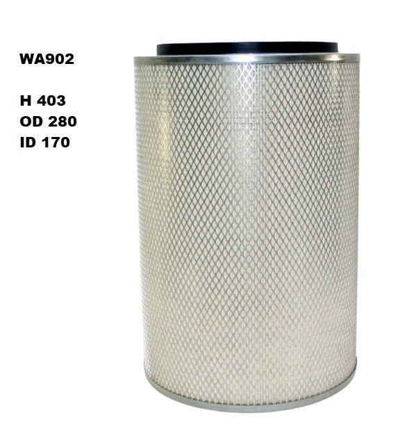 Air Filter HDA5321 Fits Hino/Isuzu/MAN/Mitsubishi/Nissan/Scania WA902 - Wesfil
