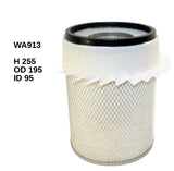 Air Filter HDA5280 Fits Mitsubishi WA913 - Wesfil