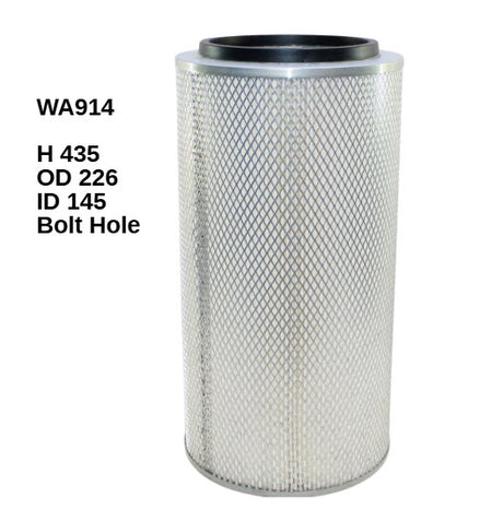 Air Filter HDA5817 Fits Mitsubishi WA914 - Wesfil