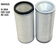 Air Filter HDA5487 Inner Filter for WA889 Fits Hino/International/Isuzu/Nissan WA915 - Wesfil