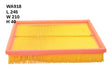 Air Filter A1300 Fits Daewoo WA918 - Wesfil