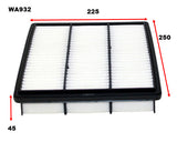 Air Filter A1315/A1319 Fits Mitsubishi WA932 - Wesfil