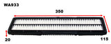 Air Filter A1381 Fits Daihatsu WA933 - Wesfil