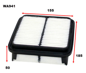 Air Filter A1338 Fits Suzuki Fits Suzuki WA941 - Wesfil | Universal Auto Spares