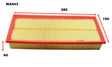 Air Filter A495 Fits BMW Fits BMW WA943 - Wesfil | Universal Auto Spares