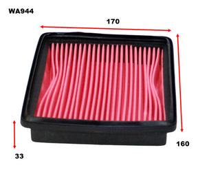 Air Filter A1348 Fits Nissan Fits Nissan WA944 - Wesfil | Universal Auto Spares