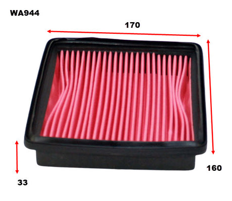 Air Filter A1348 Fits Nissan Fits Nissan WA944 - Wesfil | Universal Auto Spares