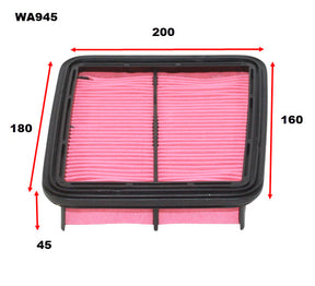 Air Filter A1299 Eunos Eunos WA945 - Wesfil | Universal Auto Spares