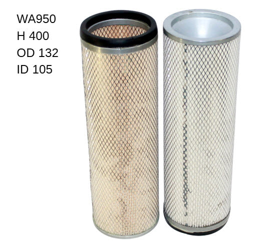 Air Filter HDA5808 Fits Mitsubishi WA950 - Wesfil