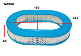 Air Filter Fits Toyota WA952 - Wesfil